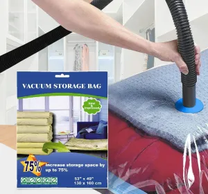 10 Pack Deal Jumbo/Large Space Saver Vacuum Seal Storage Bags Combo with Travel Bags and Carry On Pouch Bags