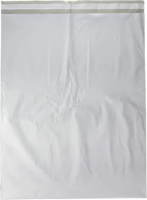 19x24" WHITE POLY MAILERS/BAGS/ENVELOPES-50 qty (Limited Edition)