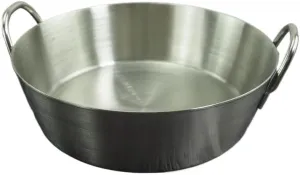 1PC Stainless Steel Tableware, Lightweight and Portable Korean Round Plate Suitable for Home Or Outdoor Camping