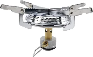 1set Portable Camping Gas Stove Lightweight Outdoor Burner for Hiking Backpacking Picnics Compact Design for Easy Carrying and Strong Wind Resistance
