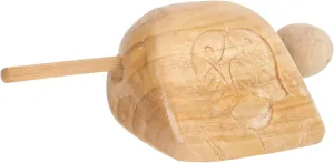 1Set Wooden Fish Temple Block with Mallet Musical Instrument for Simple Design for Present for Boys