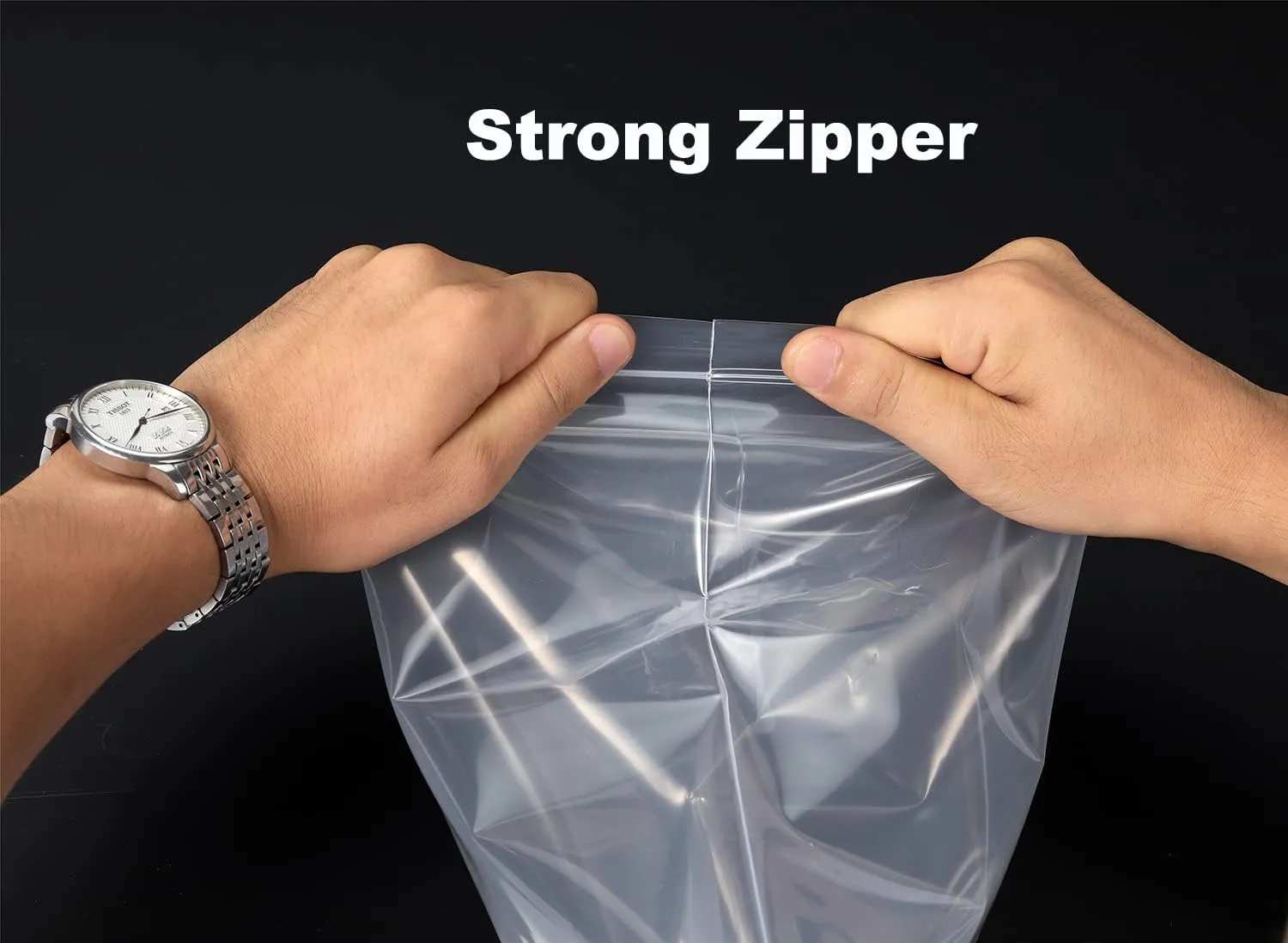 20 PCS 18" x 23" Thick 4 Mil Large Clear Zip Poly Lock Plastic Bags Seal Reclosable Zip Bag Heavy-Duty Clothing T-Shirt Toys Snacks Zipper Bags