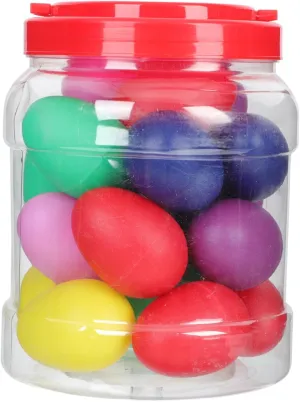 20 Pcs Musical Egg for Early Learning Safe and Interactive Percussion Instruments for Rhythm Development and Parent Bonding Activities Random Color
