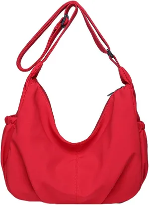 2025 Nylon Crossbody Bag for Women Tote Handbag Campus Outdoor Travel Sling Purse