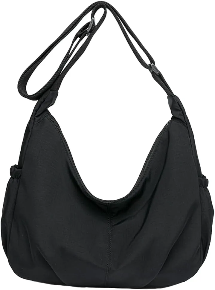 2025 Nylon Crossbody Bag for Women Tote Handbag Campus Outdoor Travel Sling Purse