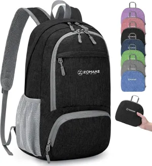 20L Lightweight Packable Hiking Backpack - Small Travel Hiking Daypack - Tear Resistant Foldable Day Pack for Camping