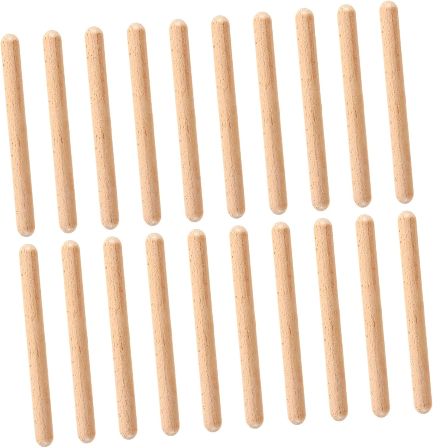 20pcs Boy Girl Music Sticks Wooden Rhythm Instruments for Classroom Boy Girl Music Toys for Boys Girls Percussion Learning Tools Musical Skills Rhythm Practice