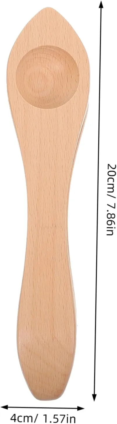 2PCS Wooden Musical Spoons for Safe Percussion Instruments for Performance for Kindergarten Musical Activities Enhance Rhythm Skills Design