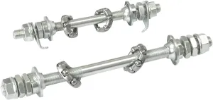 2X Cycle Front and Rear Axle Bearings Quickly Replace Waterproof Replacement Parat Simple Installation Wheel Hub Axle for Mountain Bikes Accs