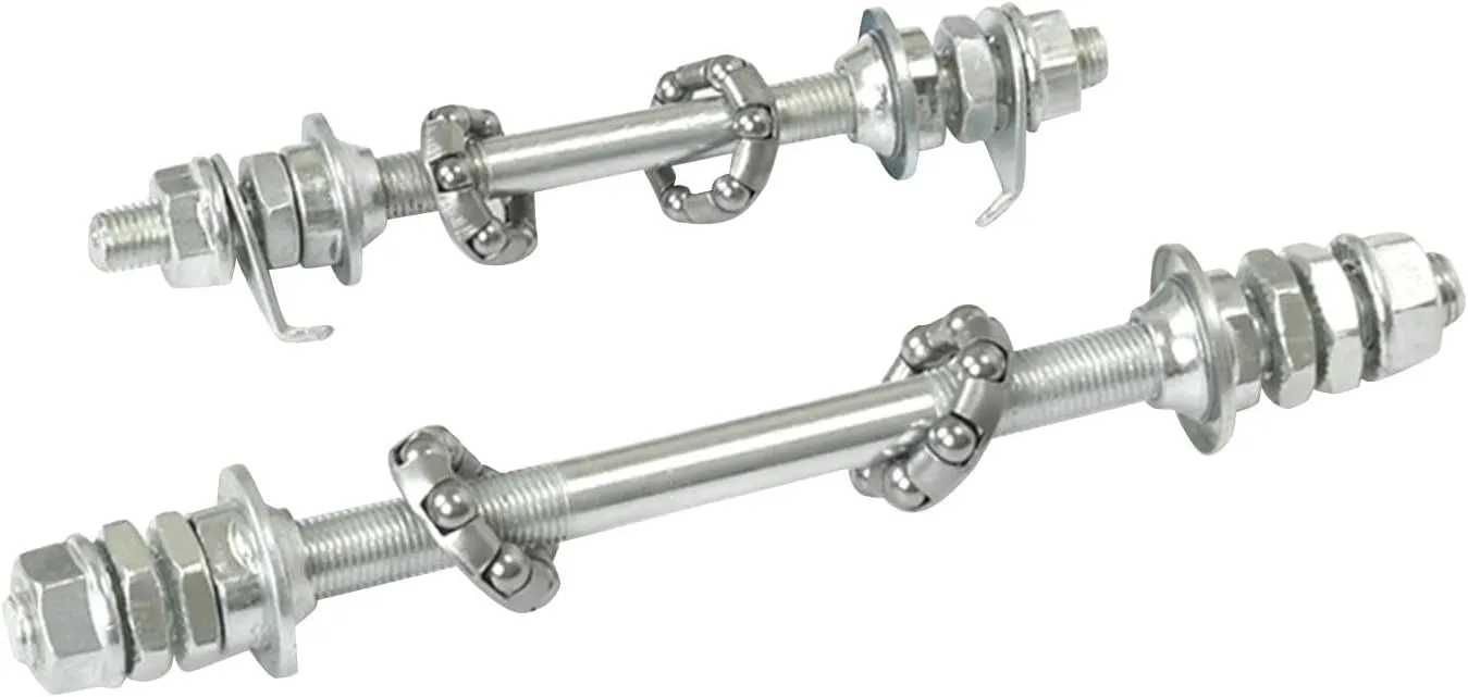 2X Cycle Front and Rear Axle Bearings Quickly Replace Waterproof Replacement Parat Simple Installation Wheel Hub Axle for Mountain Bikes Accs