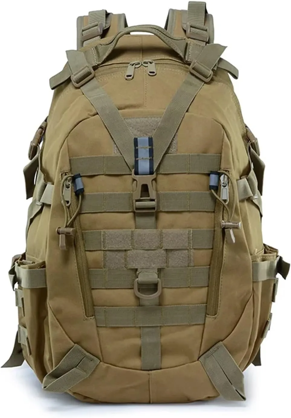 30-40L Camping Backpack Men's Bag Travel Bags Climbing Rucksack Hiking Outdoor Reflective Shoulder Fishing Bag(Style6)