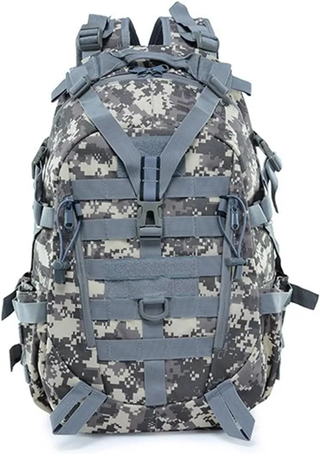 30-40L Camping Backpack Men's Bag Travel Bags Climbing Rucksack Hiking Outdoor Reflective Shoulder Fishing Bag(Style6)