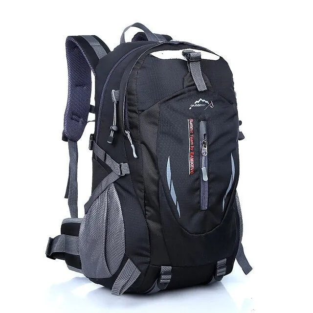 30 L Hiking Cycling Backpack Rucksack Rain Waterproof Wearable Lightweight Sweat-Wicking Outdoor Daypack Trekking Climbing Camping Sport Travel Backpacks Nylon Black Dark Green Orange