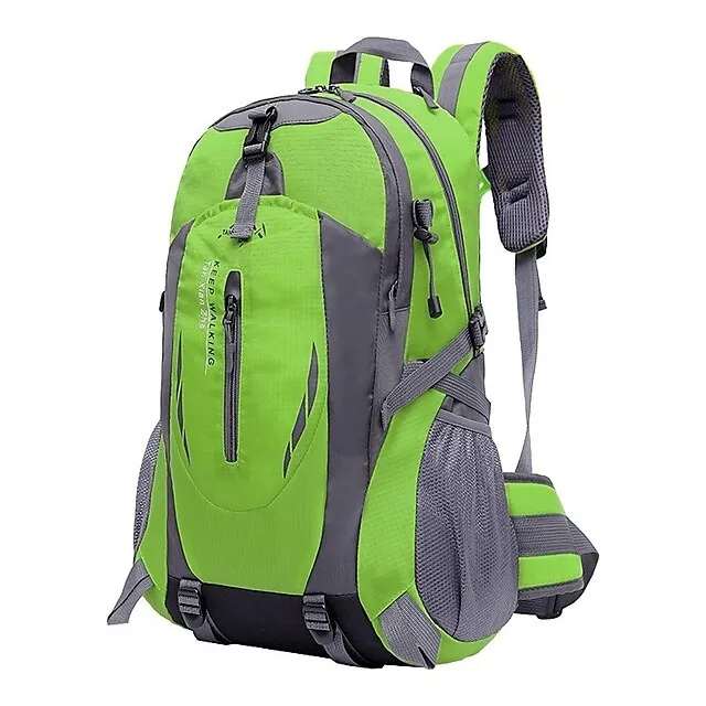 30 L Hiking Cycling Backpack Rucksack Rain Waterproof Wearable Lightweight Sweat-Wicking Outdoor Daypack Trekking Climbing Camping Sport Travel Backpacks Nylon Black Dark Green Orange