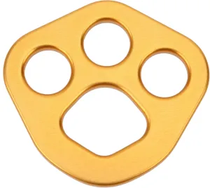 30KN 4 Rigging Plate Climbing Gear Rigging Plate Heavy Duty Anchor Plate Climbing Outdoor Rigging Plate with Holes for Climbing