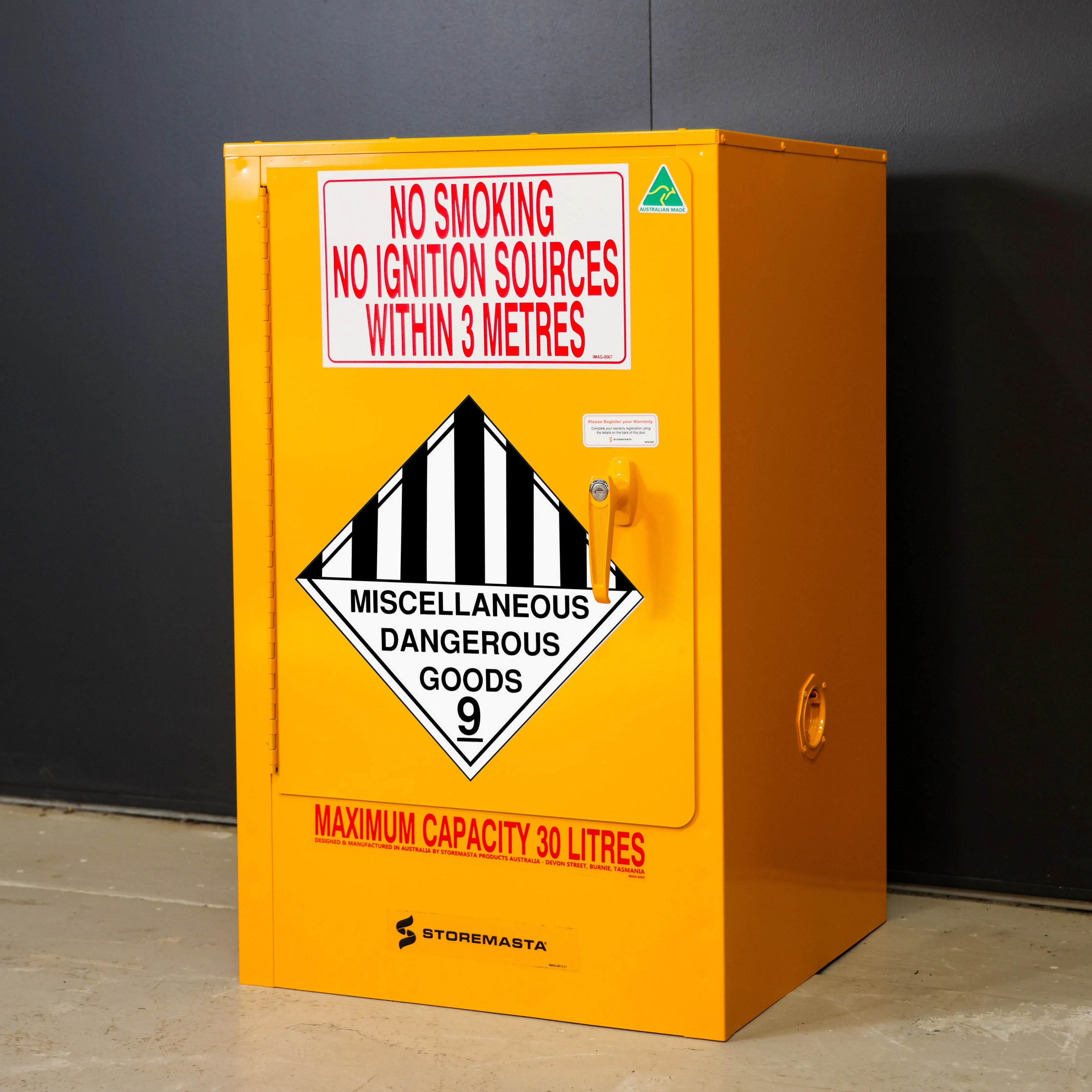 30L - Miscellaneous Dangerous Goods Storage