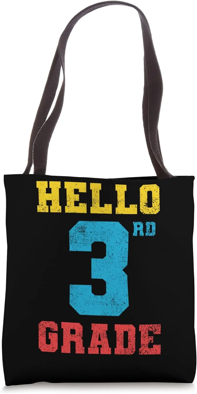 3rd Grade Back to School Teacher Student Tote Bag