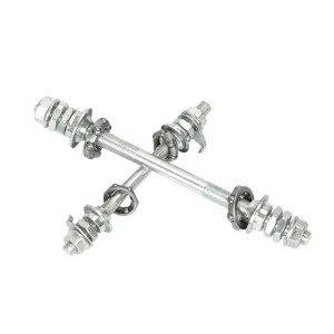 3X Cycle Front and Rear Axle Bearings Quickly Replace Waterproof Replacement Parat Simple Installation Wheel Hub Axle for Mountain Bikes Accs