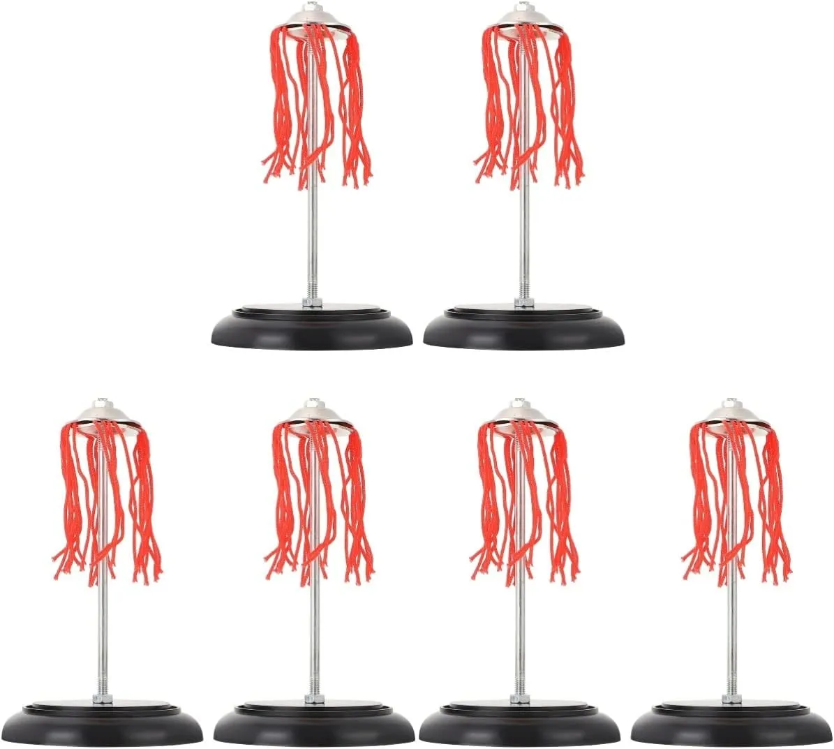 6pcs Electric Plume Electrostatic Learning Kit for Physics Education for Junior High School Experiments and Scientific Demonstrations