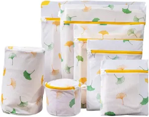 7PCS Mesh Laundry Bags for Delicates with Premium Zipper, Travel Storage Organize Bag, Clothing Washing Bags for Laundry for Curtain,Jeans,Blouse,Stocking,Underwear (7)