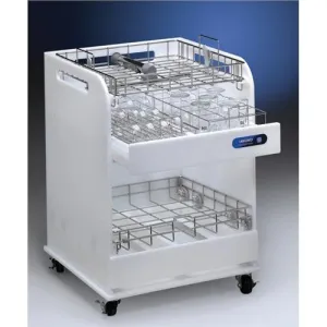 8027000 Scrubber Mate Glassware and Rack Cart, 36" Length, 27" Height, 28" Width