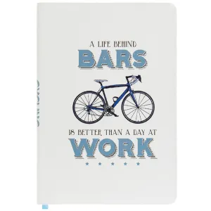A Life Behind Bars A5 Cycling Notebook