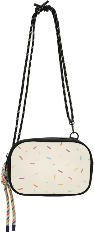 A Simplepastel Illustration Of Small Sprinkles Scattered Cross Body Purse Womens Trendy with Adjustable Strap Handbags Take a walk bolsas de mano para mujer