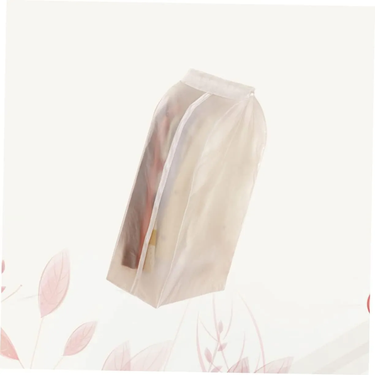 ABOOFAN 3d Anti-crease Clothing Dust Cover Bag 60x30x90cm Waterproof Suit Storage Bag White Thickened Material