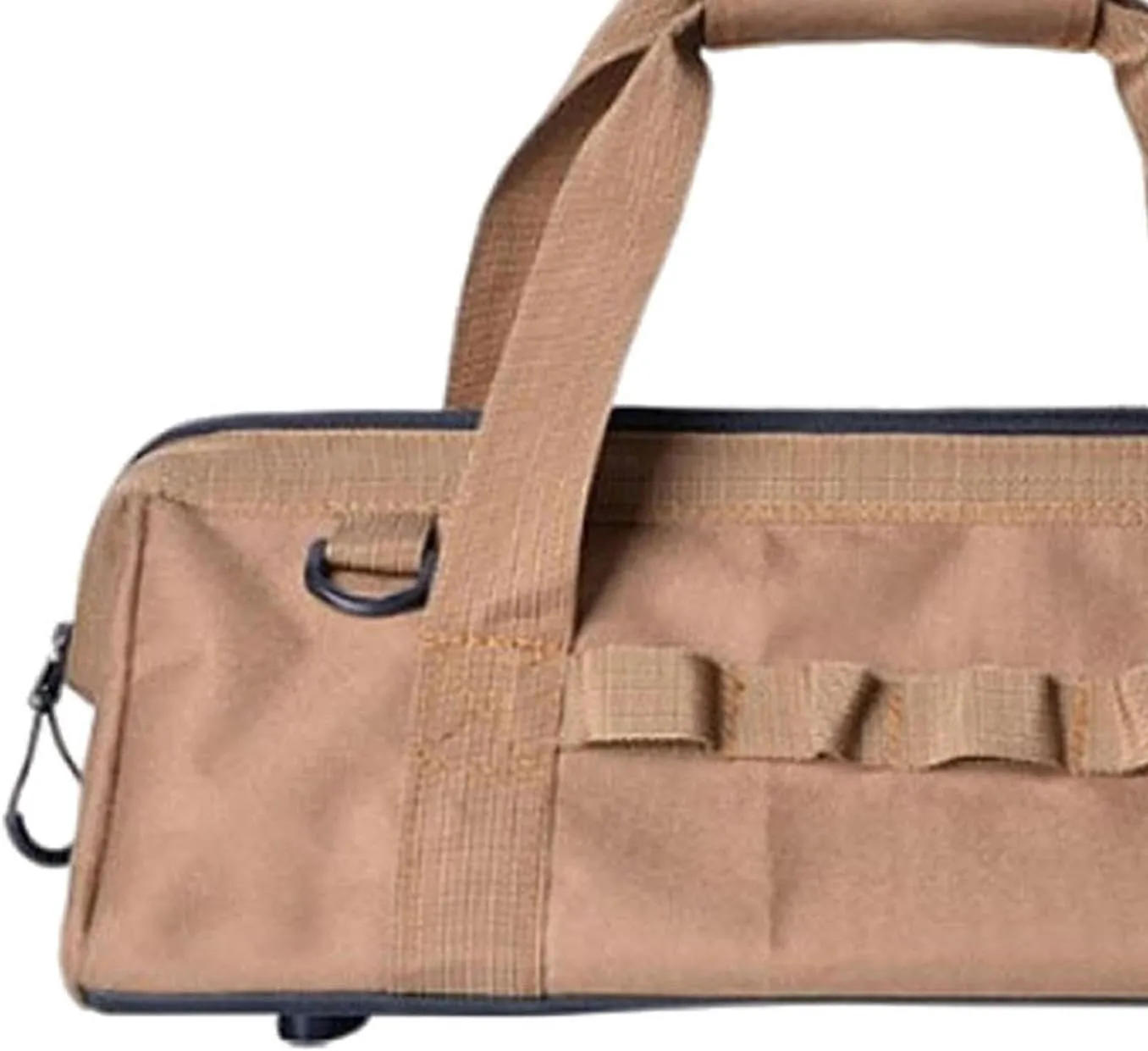 Accessories Storage Bag Tools Pouch Wear Resistant Easy Carrying Tool Handbag Outside Tool Storage Bag for Ground Spikes, Khaki