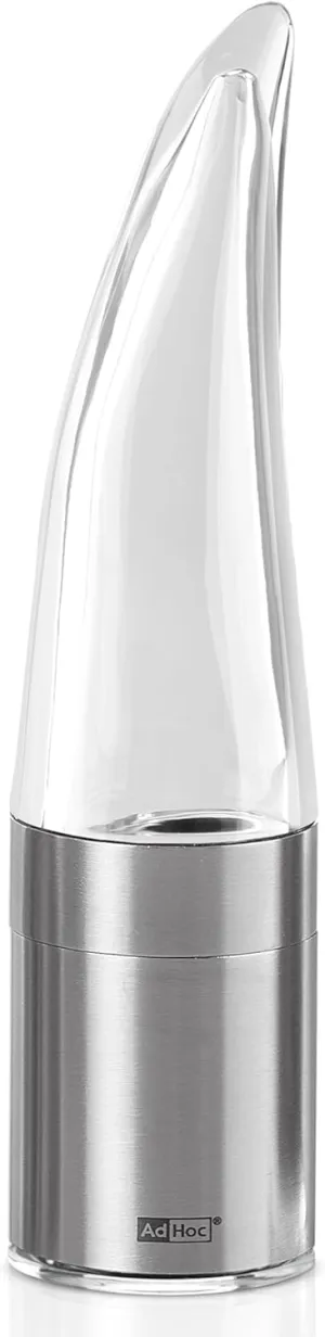 Adhoc Pepe Stainless Steel and Acrylic Chili Cutter, 8-Inch