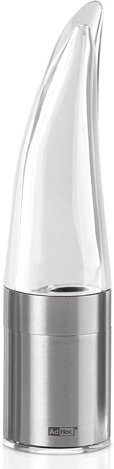 Adhoc Pepe Stainless Steel and Acrylic Chili Cutter, 8-Inch