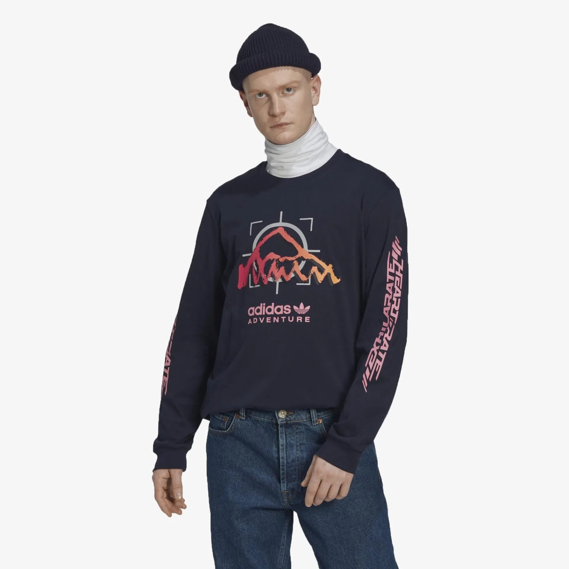Adidas | ADVENTURE RIDE LONG SLEEVE TEE { LEGEND INK