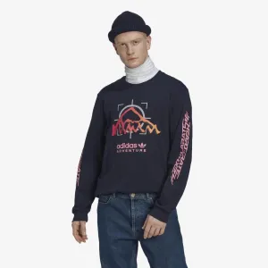 Adidas | ADVENTURE RIDE LONG SLEEVE TEE { LEGEND INK