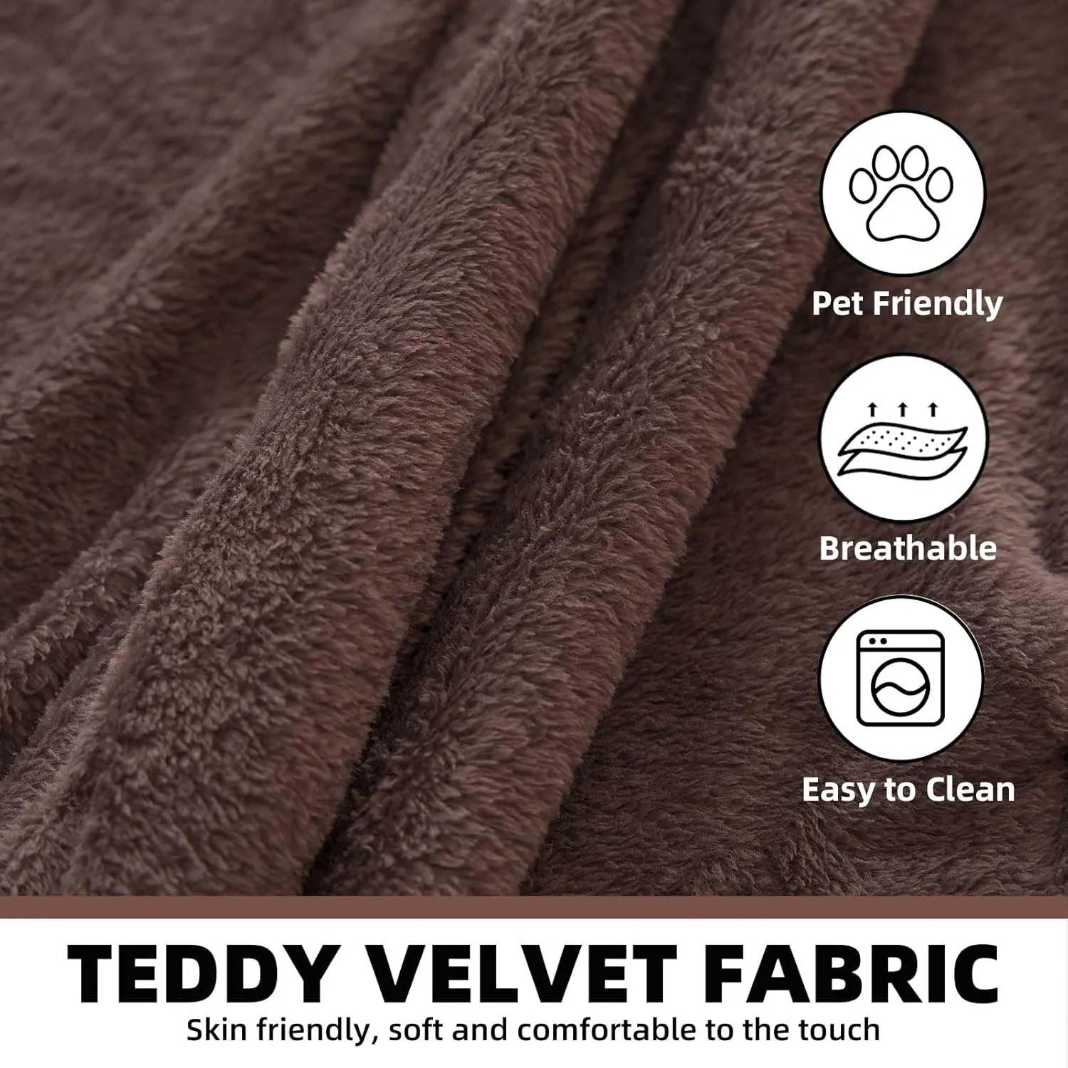 Adult bean bag，bean bag with filler included，5FT，soft memory foam chair，Removable flannel cover, suitable for reading chairs in bedrooms and dormitories.(Brown)