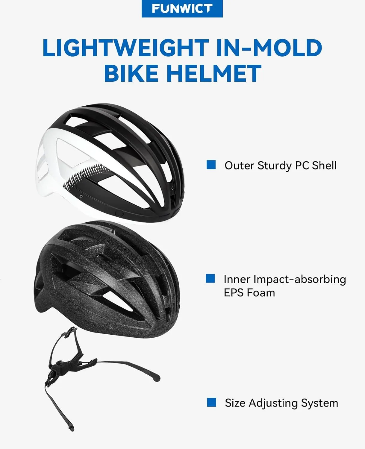 Adult Bike Helmet with Visor and Goggles for Men Women Mountain Road Bicycle Helmet Rechargeable Rear Light Cycling Helmet