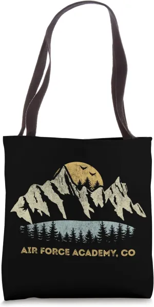 Air Force Academy Colorado Mountain Sunset Sunrise CO Tote Bag