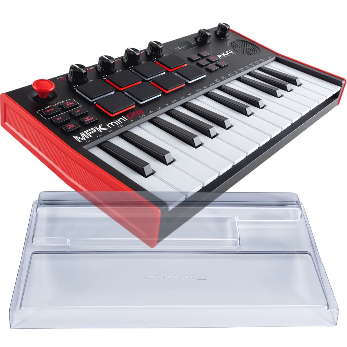 Akai Professional MPK Mini Play Mk3 Keyboard with Built-In Speaker DECKSAVER KIT