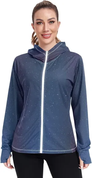 Alizarin Crimson Black Gradient Upf Clothing Women, Upf 50  Zip Jacket, Outdoor Jacket (S-XXL)