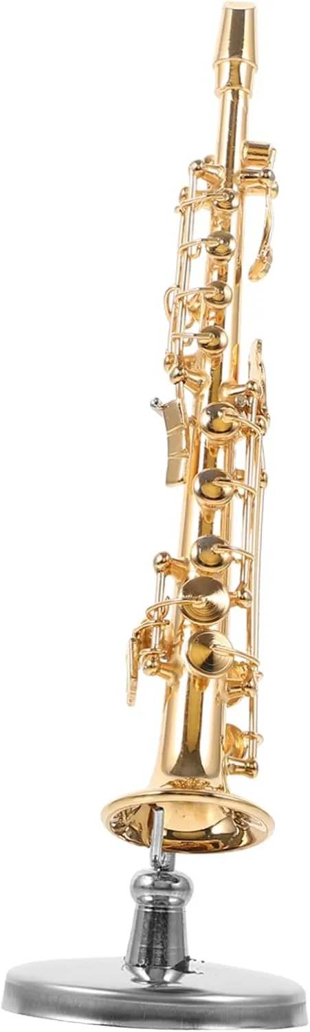 Alto Sax Ornament Sax Model Mini Saxophone Decor Wind Instrument Miniature Mini Musical Instrument Toy