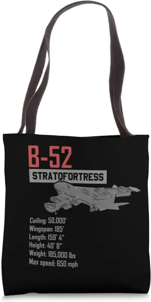 American aircraft Heavy Bomber B-52 Tote Bag