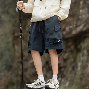 American Functional Style Sports Loose Shorts