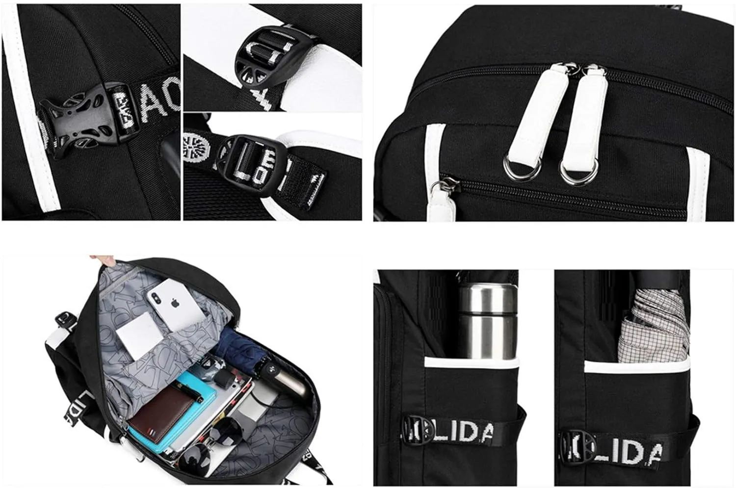 Anime Akame ga KILL Backpack Daypack Student Bag School Bag Shoulder Bag Bookbag 3