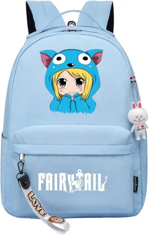 Anime Fairy Tail Backpack Daypack Student Bag Handbag Bookbag School Bag 12