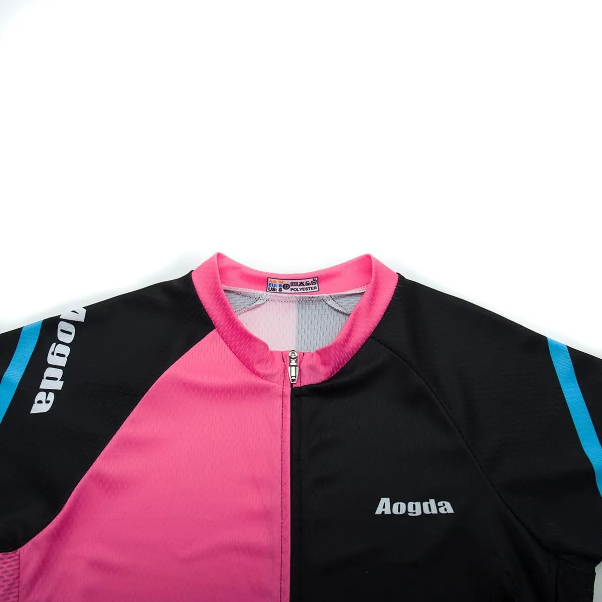 Aogda Cycling Jerseys Women Bike Shirts Bicycle Tops Ladies Biking Clothing Short Sleeve