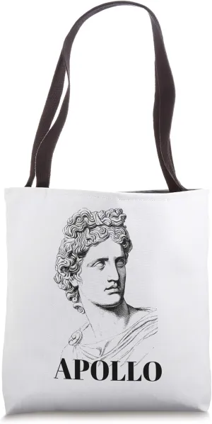 Apollo Greek Mythology - Ancient Greece Greek Gods Tote Bag