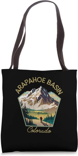 Arapahoe Basin Retro Clothing - Arapahoe Basin Souvenir Tote Bag