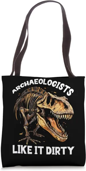 Archaeology Anthropology Fossil Bones Prehistoric Tote Bag