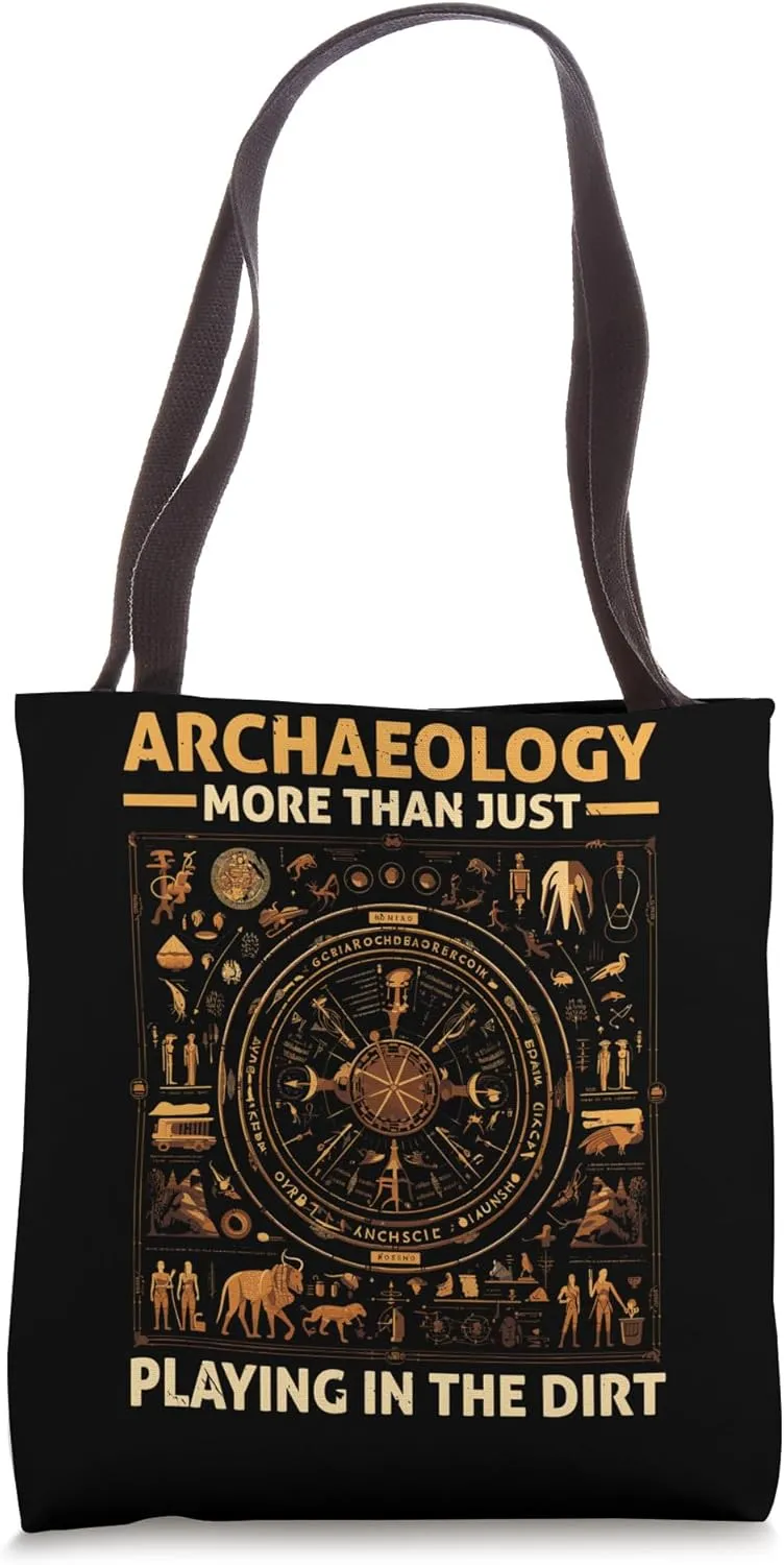 Archaeology Anthropology Fossil Bones Prehistoric Tote Bag