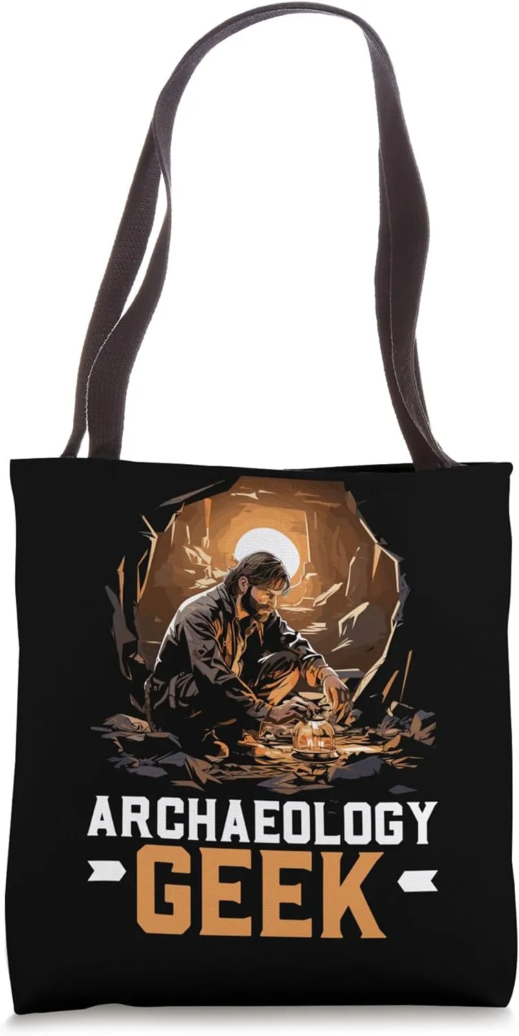 Archaeology Anthropology Fossil Bones Prehistoric Tote Bag