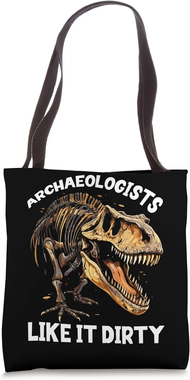 Archaeology Anthropology Fossil Bones Prehistoric Tote Bag